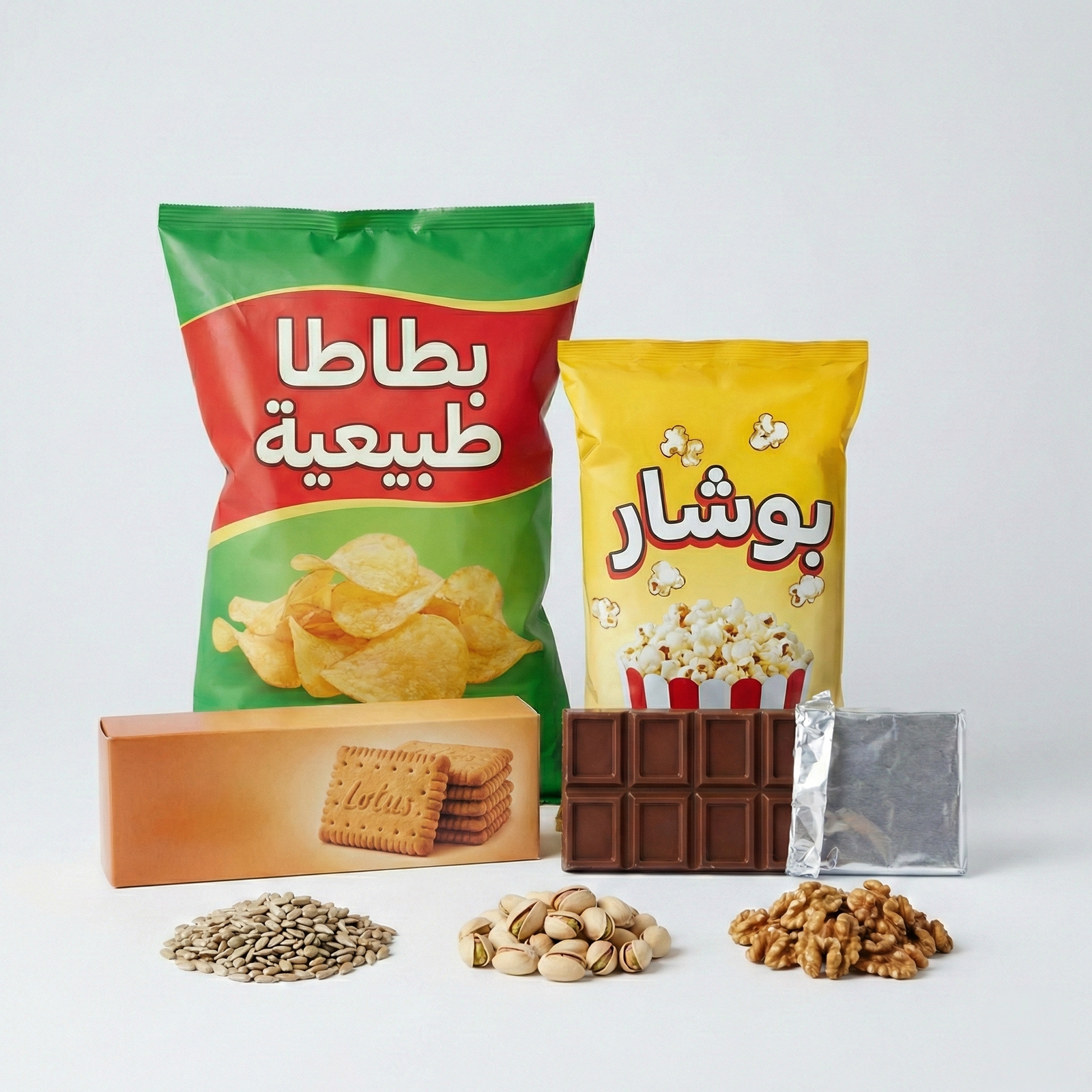 التسالي والمكسرات